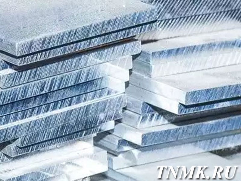 Полоса алюминиевая 5х90 мм АД0 ГОСТ 15176-89 купить в Караганде
