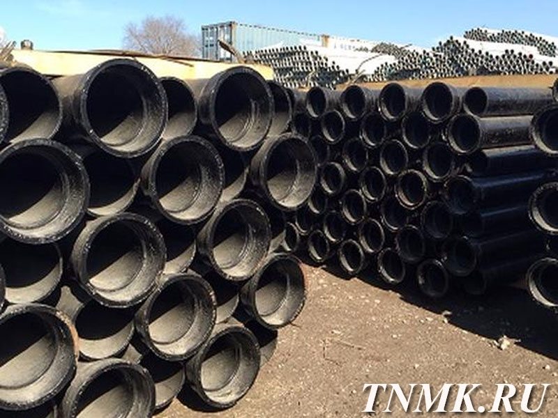 Труба чугунная оцинкованная ВЧШГ ДУ 200 L=6м ГОСТ 9583-75 купить в Караганде