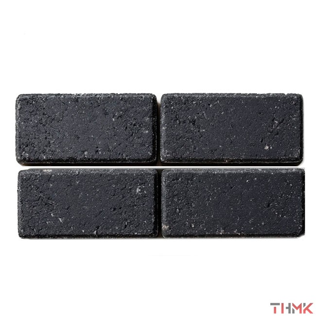 Брусчатка кирпичик черный 200x100x60 мм