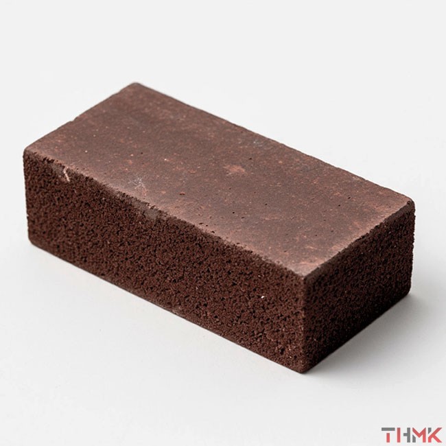 Брусчатка кирпичик коричневый 200x100x60 мм