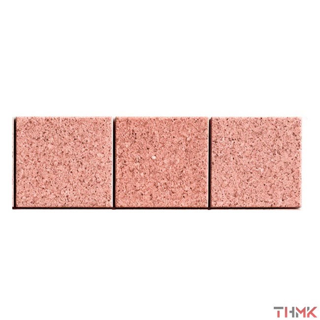 Плитка тротуарная БМП К-777 красная 500х500х35 мм